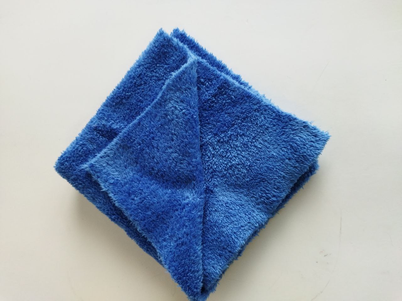 PANO MICROFIBRAS S/COSTURAS DUPLA FACE AZUL 40x40