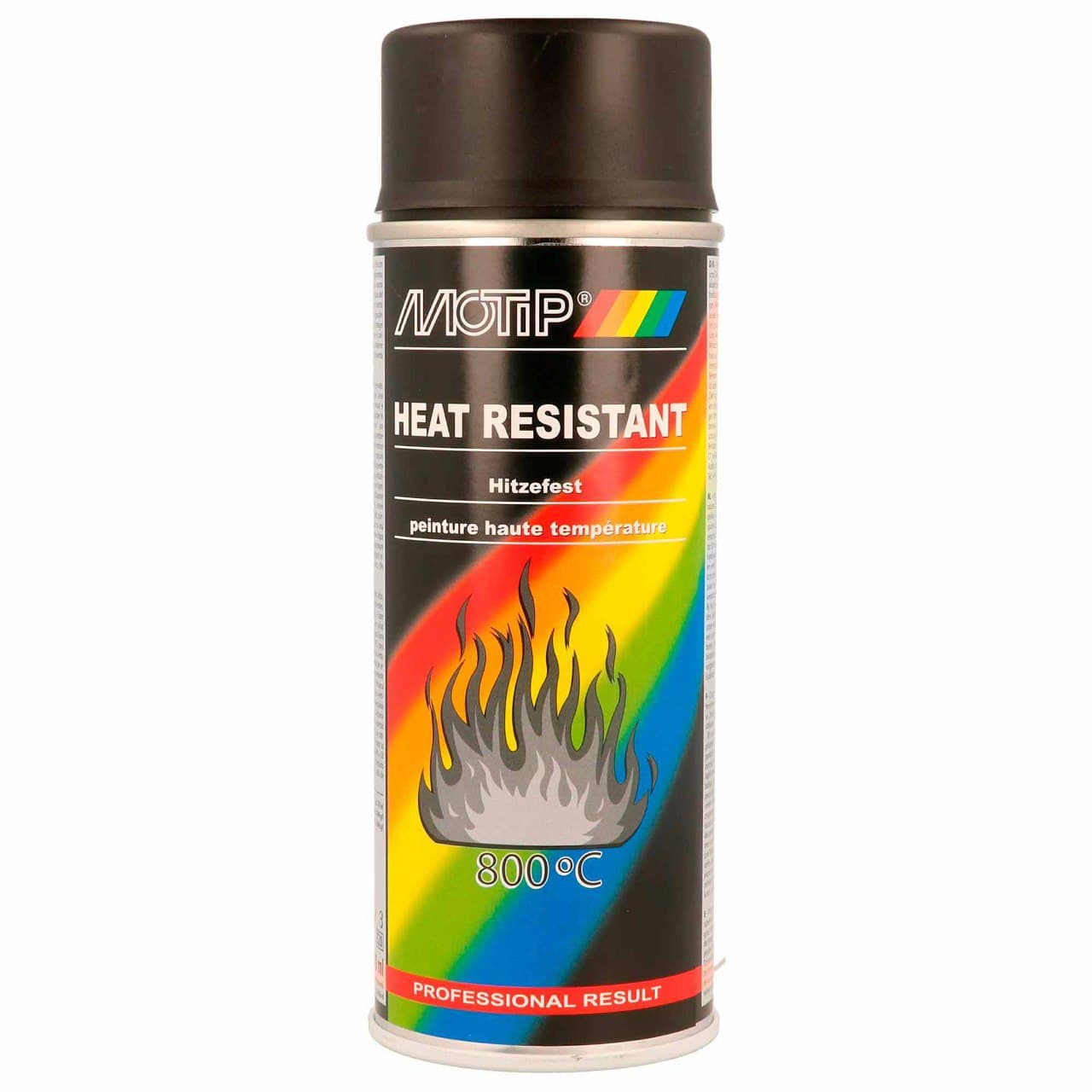 SPRAY MOTIP PRETO ALTA TEMPERATURA