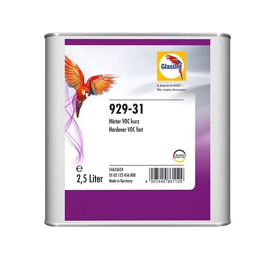 ENDURECEDOR GLASURIT HS RÁPIDO 929-31VOC