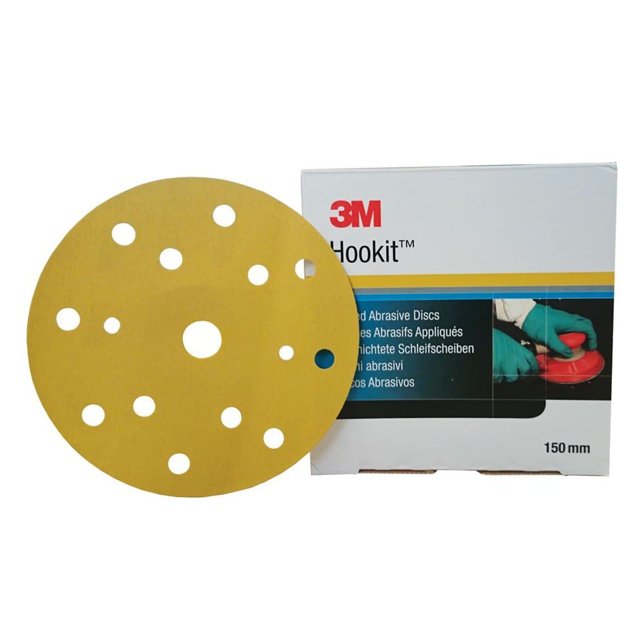 DISCOS HOOKIT 255P 150mm 3M
