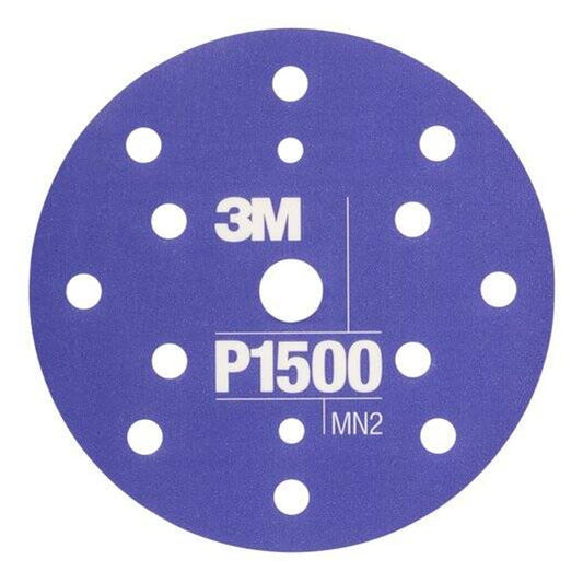 DISCOS HOOKIT FLEXÍVEIS 3M 15F P1500