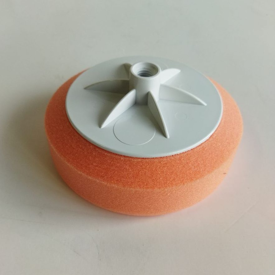 ESPONJA POLIR LARANJA C/ROSCA14MM