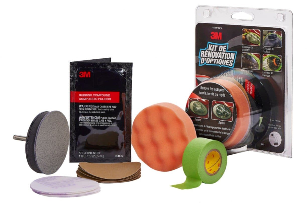KIT REPARAÇÃO DE FARÓIS 3M
