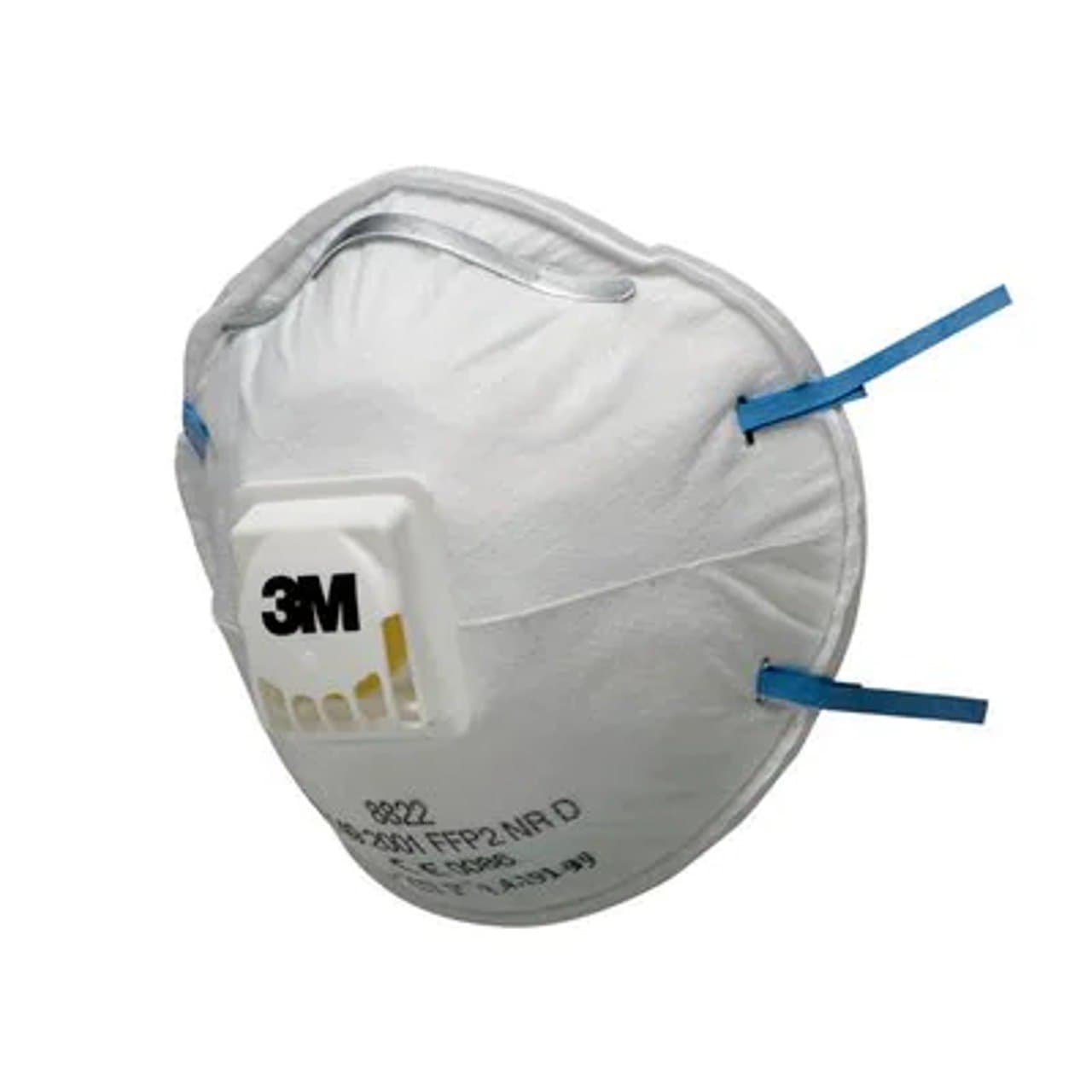 MASCARAS PAPEL DUPLA COM RESPIRADOR 8822   3M