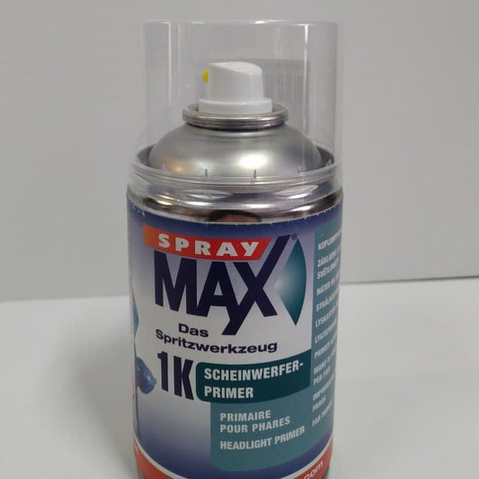 PROMOTOR TRANSPARENTE 1K P/FARÓIS SPRAY MAX 250ml