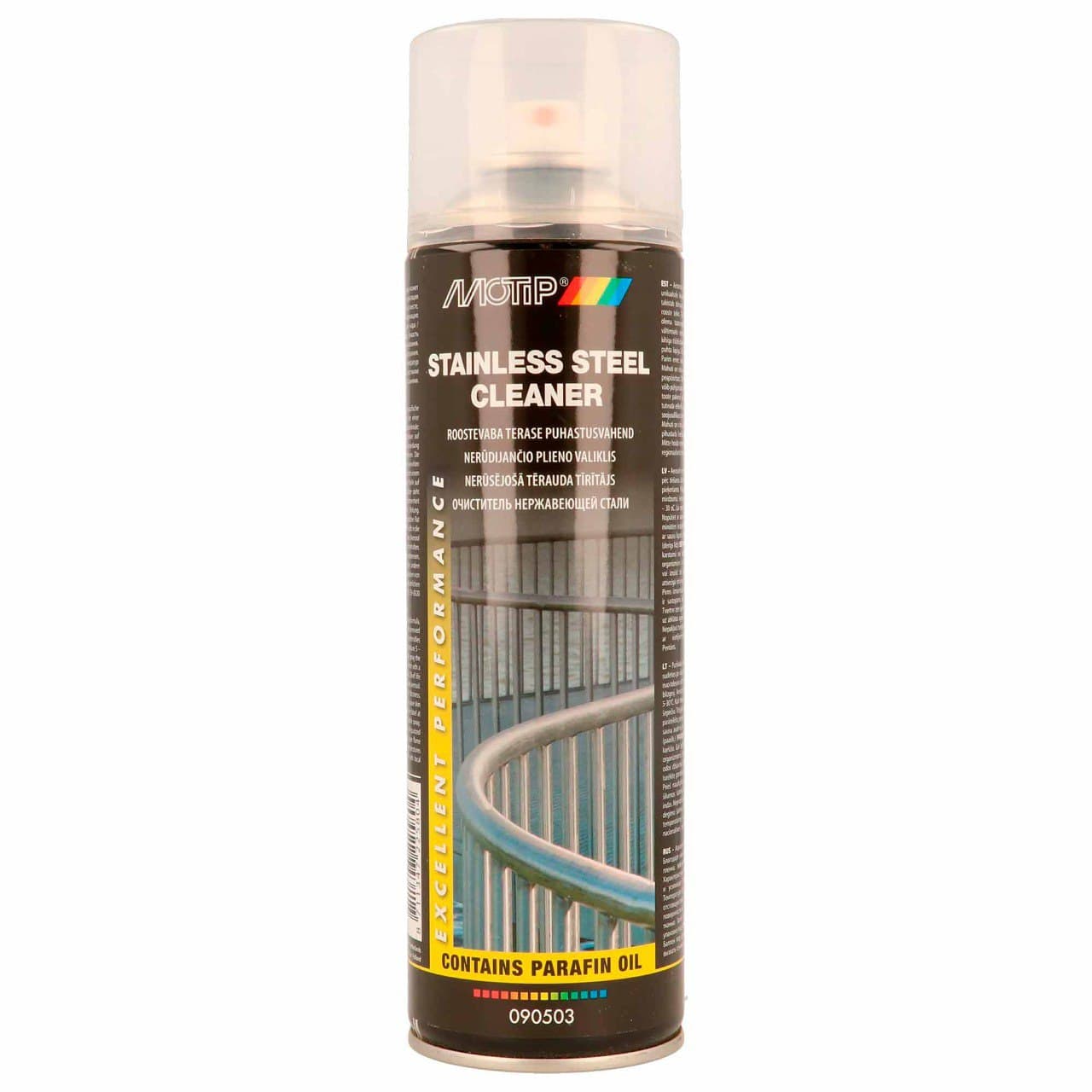 SPRAY LIMPEZA INOX MOTIP 500ml