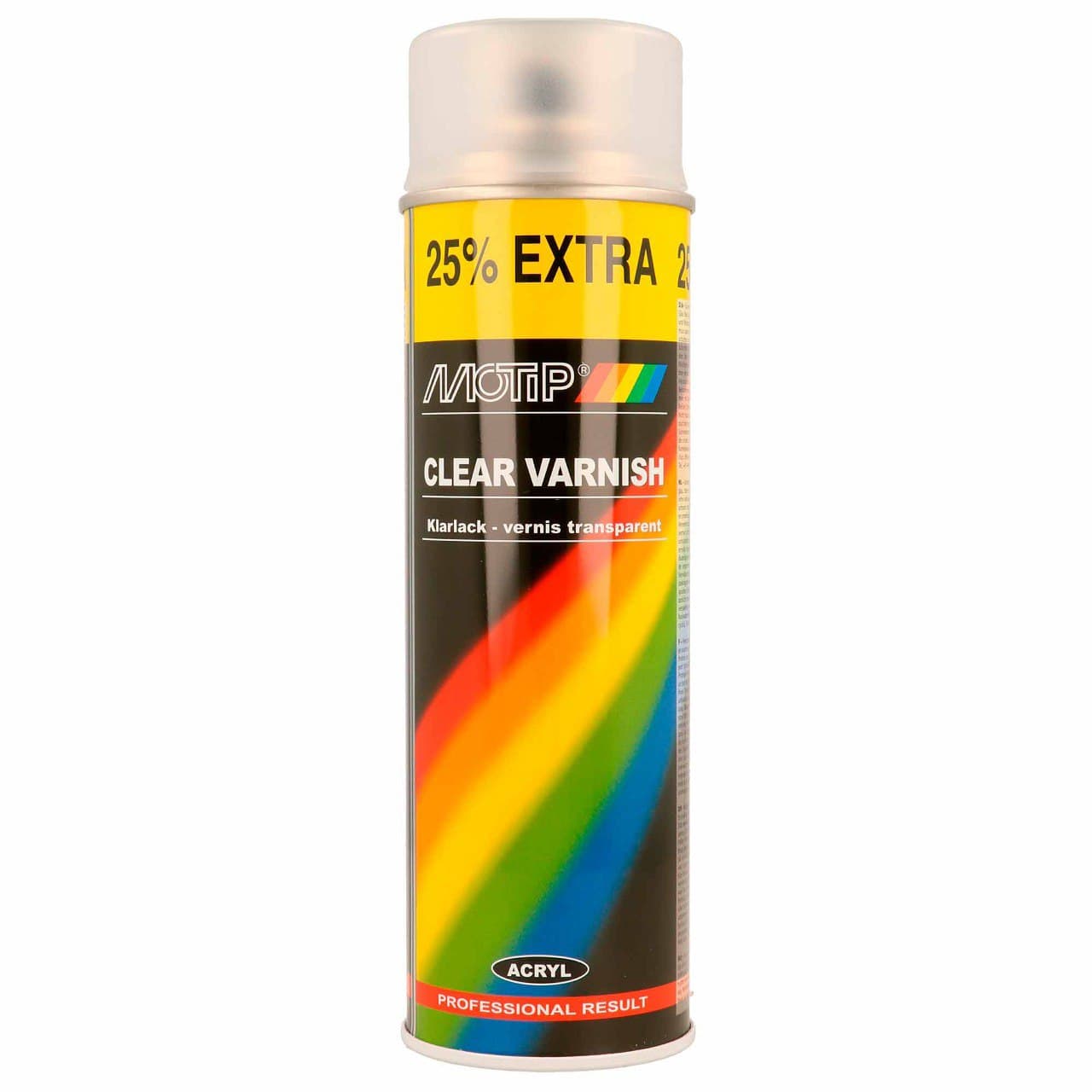 SPRAY VERNIZ ACRÍLICO MOTIP MATE 500ML