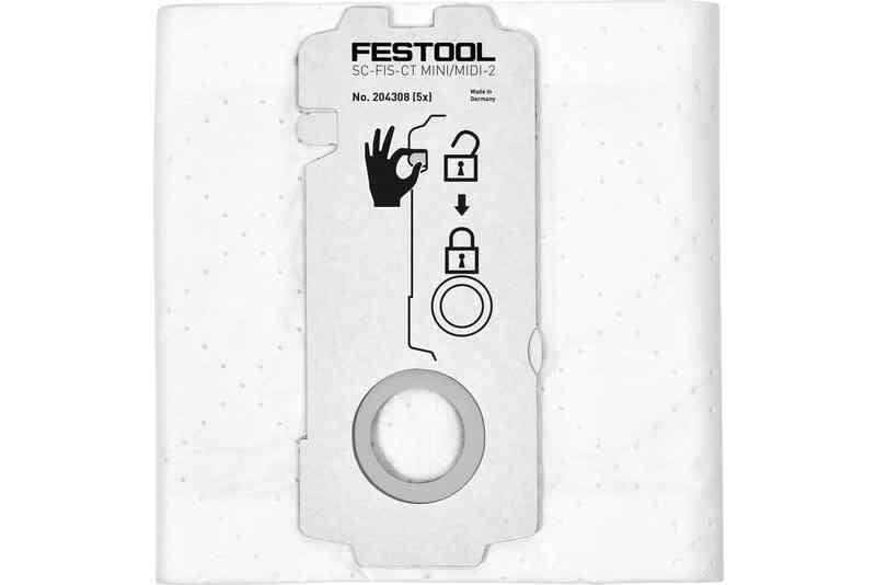 SACOS ASPIRAÇÃO FESTOOL CT 26 Self Clean