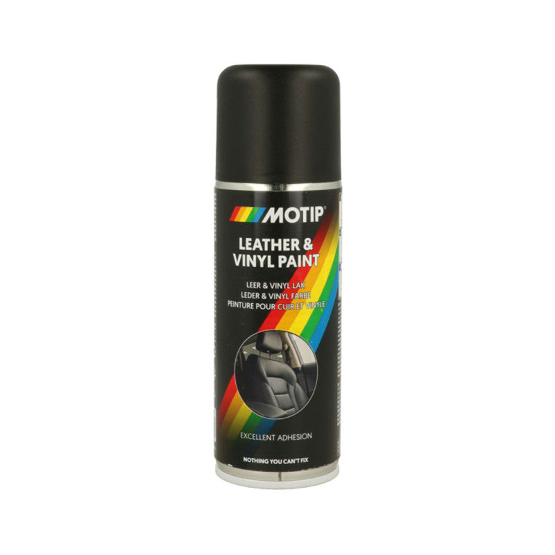 SPRAY PINTURA PRETA PELE/VINIL 200ml