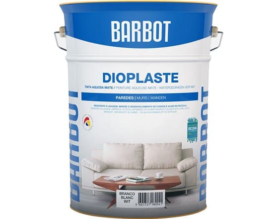 TINTA DIOPLASTE BARBOT BRANCA 900